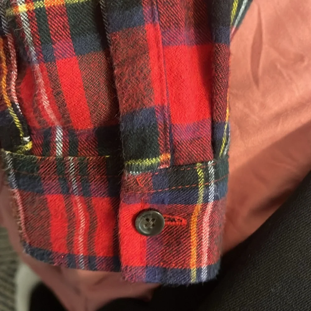 LLBean zip up flannel - Picture 6 of 10
